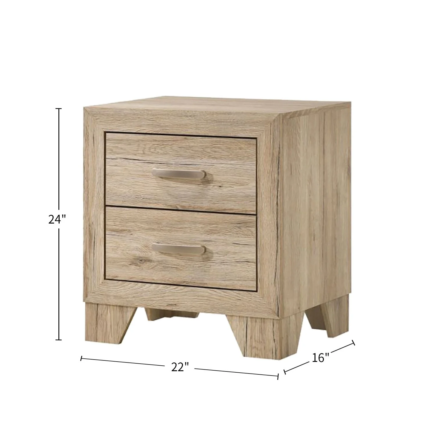 2 Drawers PB Nightstand
