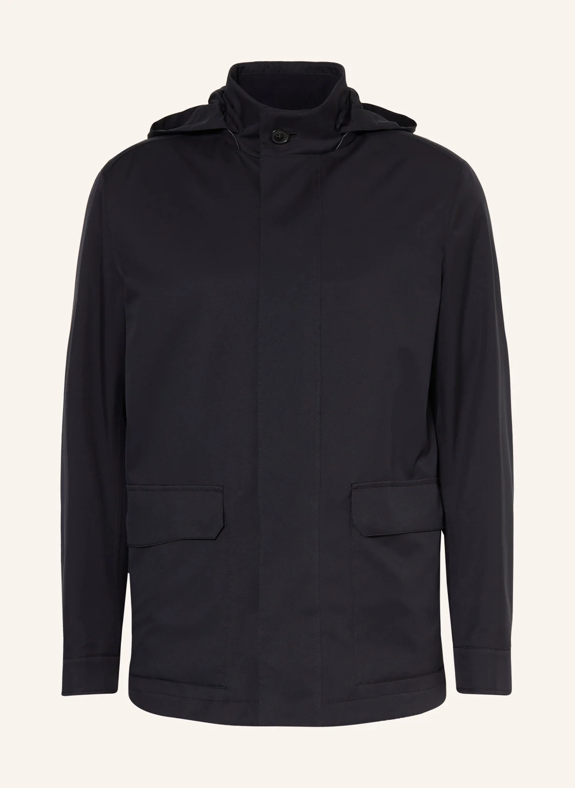 ZEGNA Parka mit abnehmbarer Kapuze
