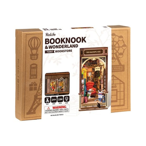 Rolife Bookstore DIY Book Nook