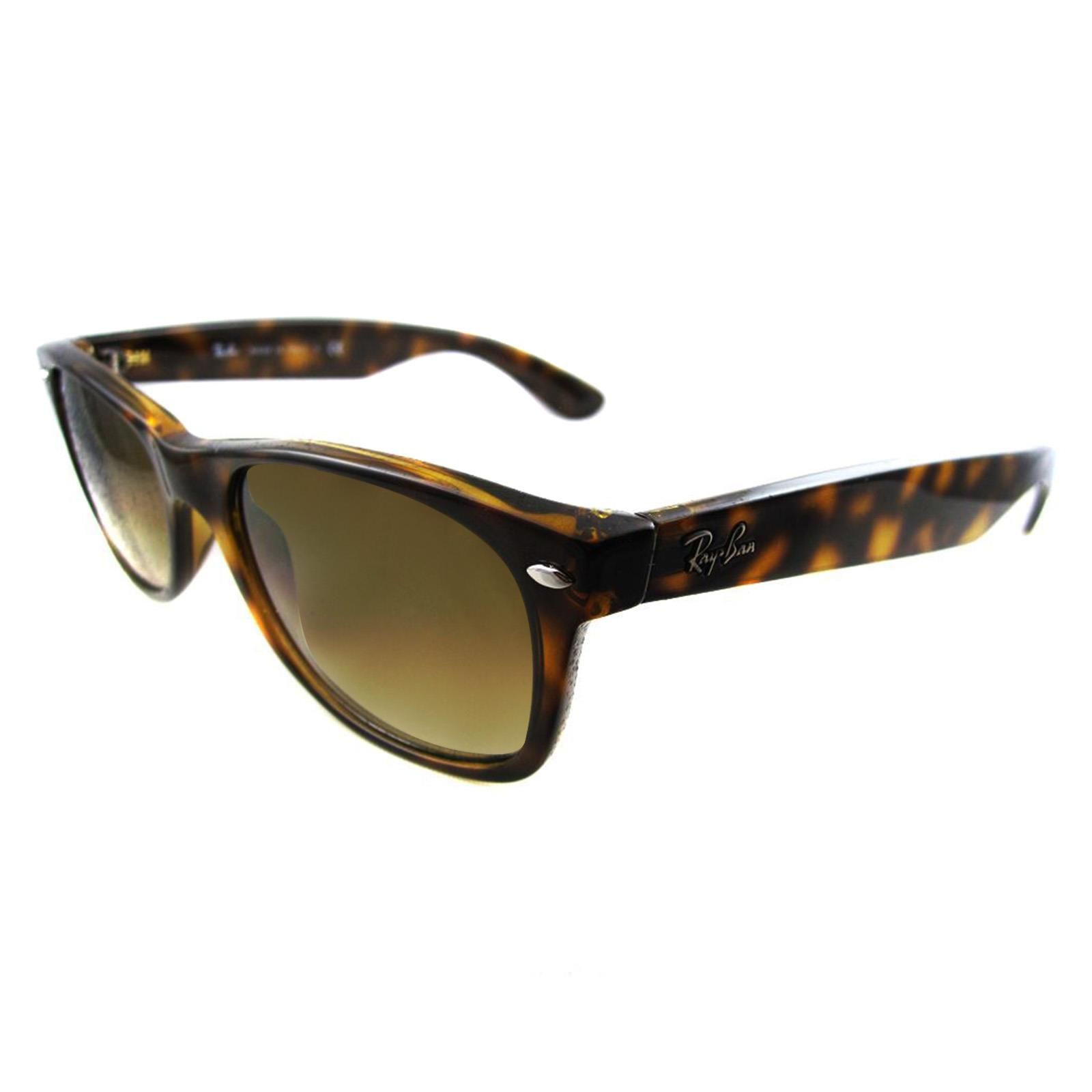 Ray-Ban Rectangle Light Havana Brown Gradient Sunglasses