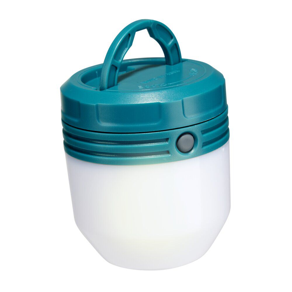 Lampe de camping à poser LED mini en plastique Ø6,8xH13,5cm