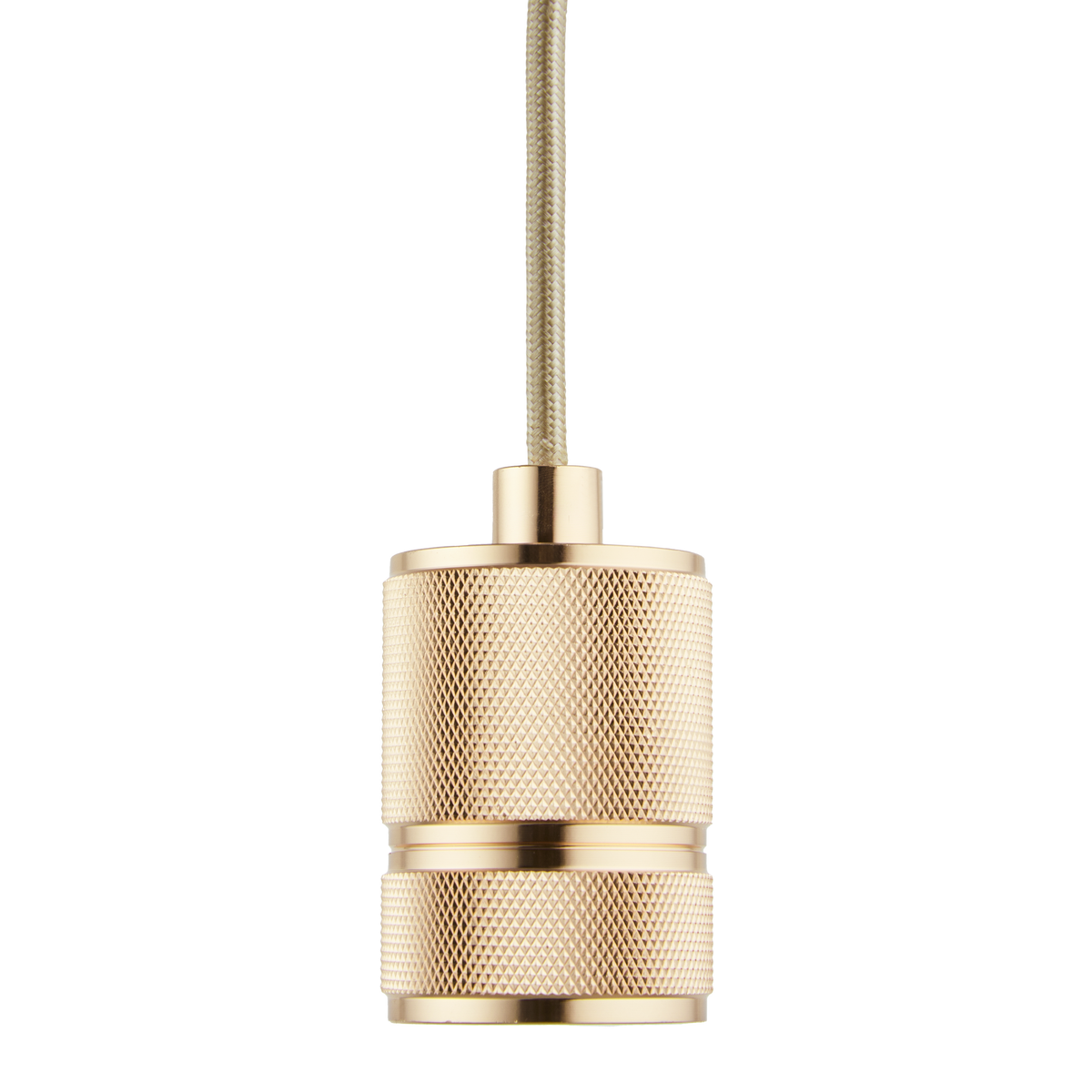 Lighto | Pendel Goud E27 fitting | Classic | 1.5m Snoer | Met Plafondkap
