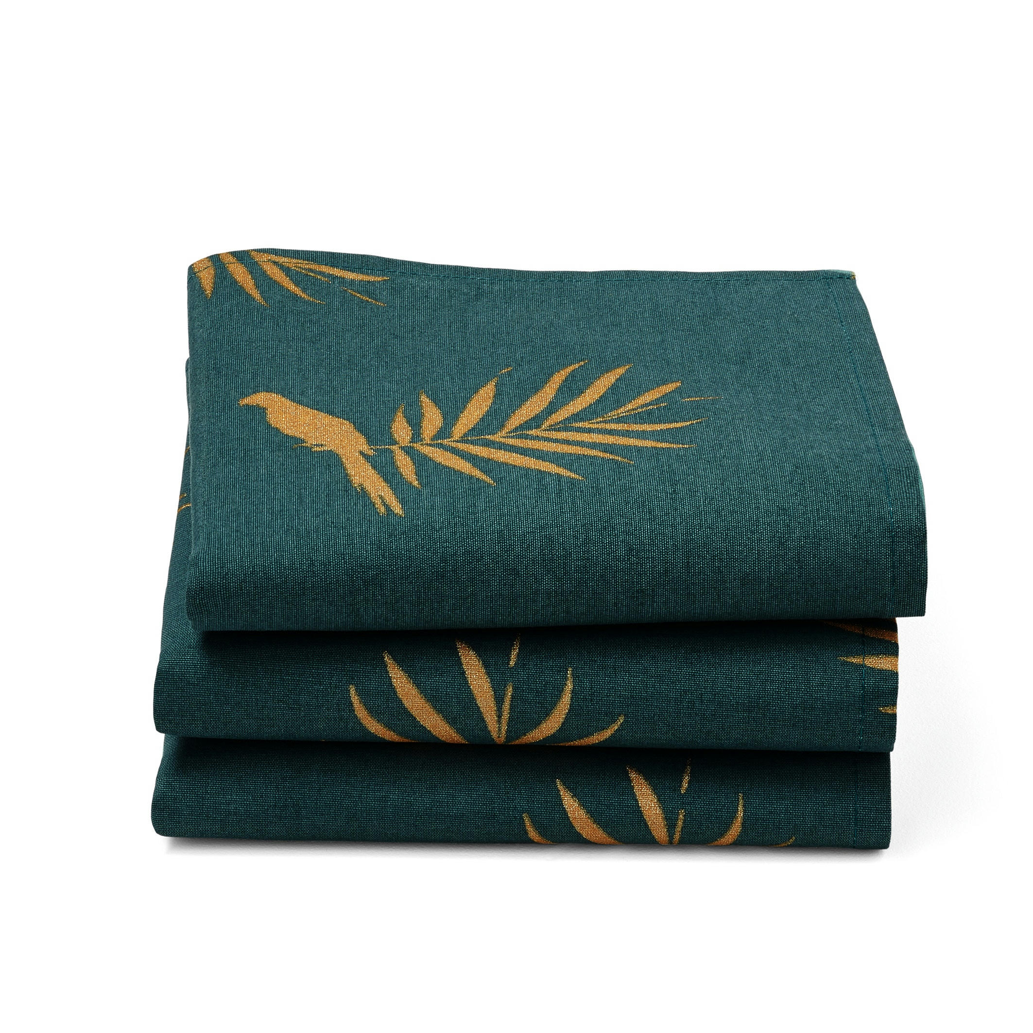 Lot de 3 serviettes imprimées, Cancun