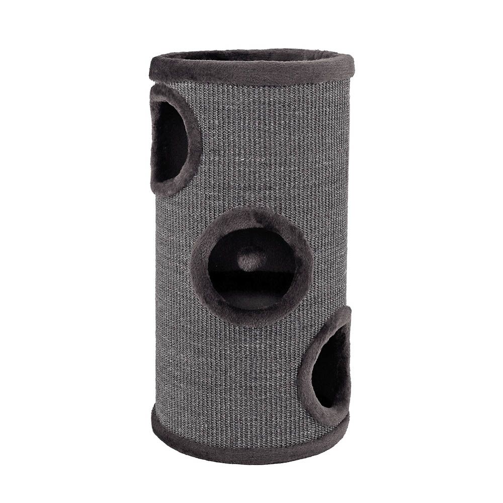 Lionto Scratching Barrel with Sisal - Grey