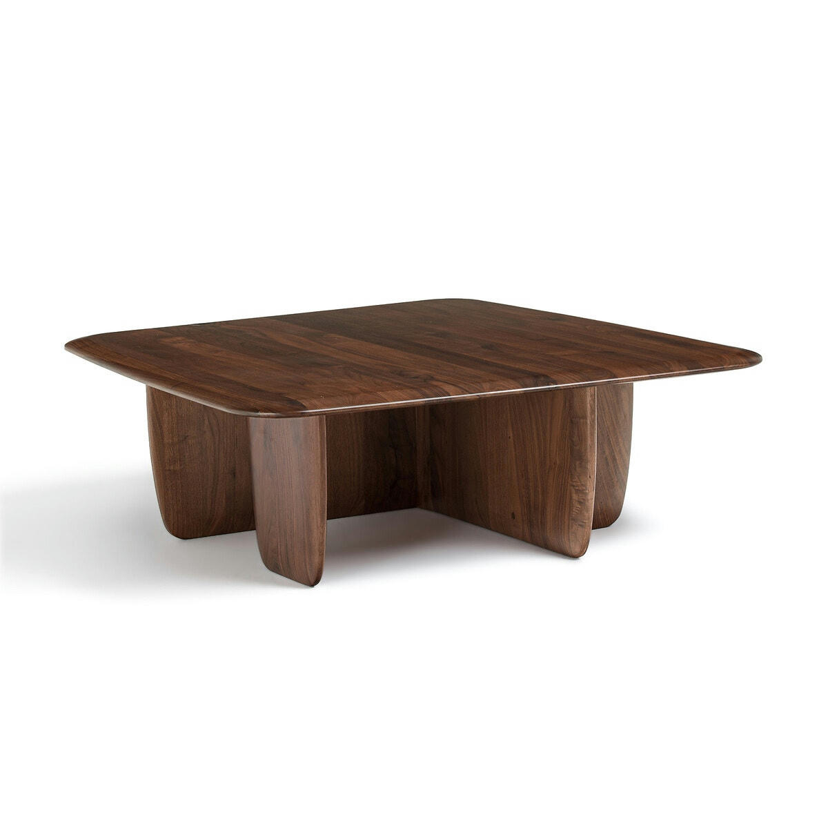 Table basse en noyer massif, grand modèle, Iloss