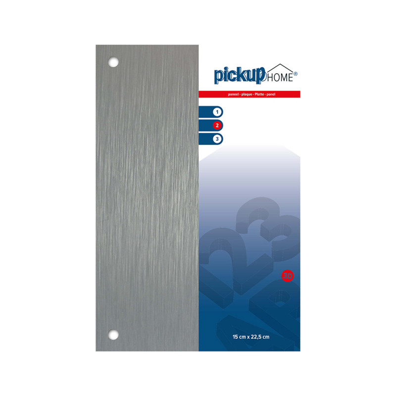 Plaque 3D Home aluminium 22,5 x 15 cm PICKUP