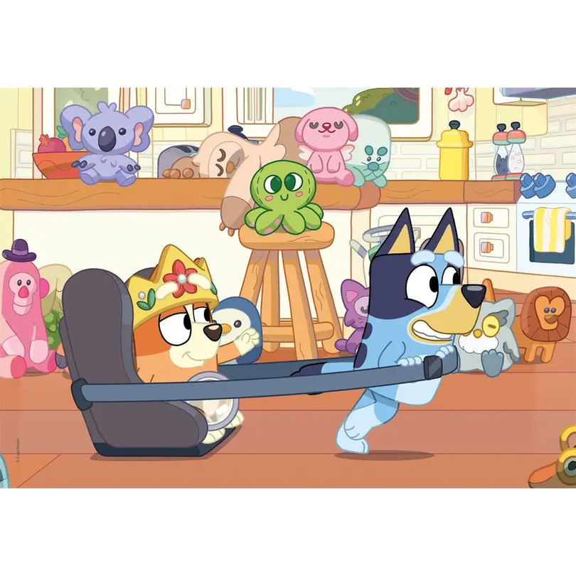 Puzzle 2er-Set Bluey
