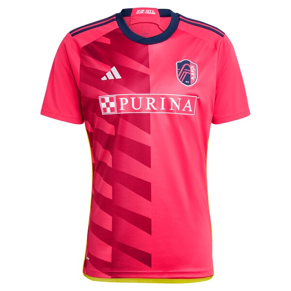 St. Louis City SC adidas 2024 CITY Kit Replica Jersey - Red