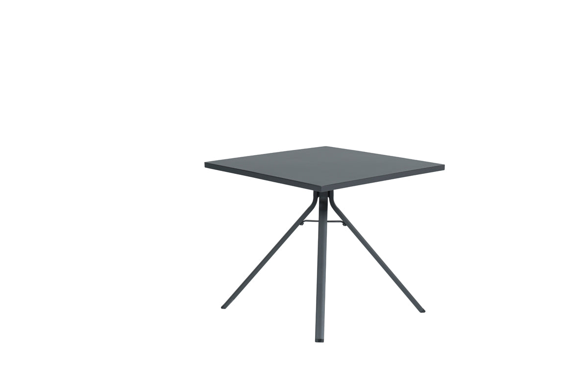 Garden Impressions Rimini tuintafel - 80x80 cm - carbon black