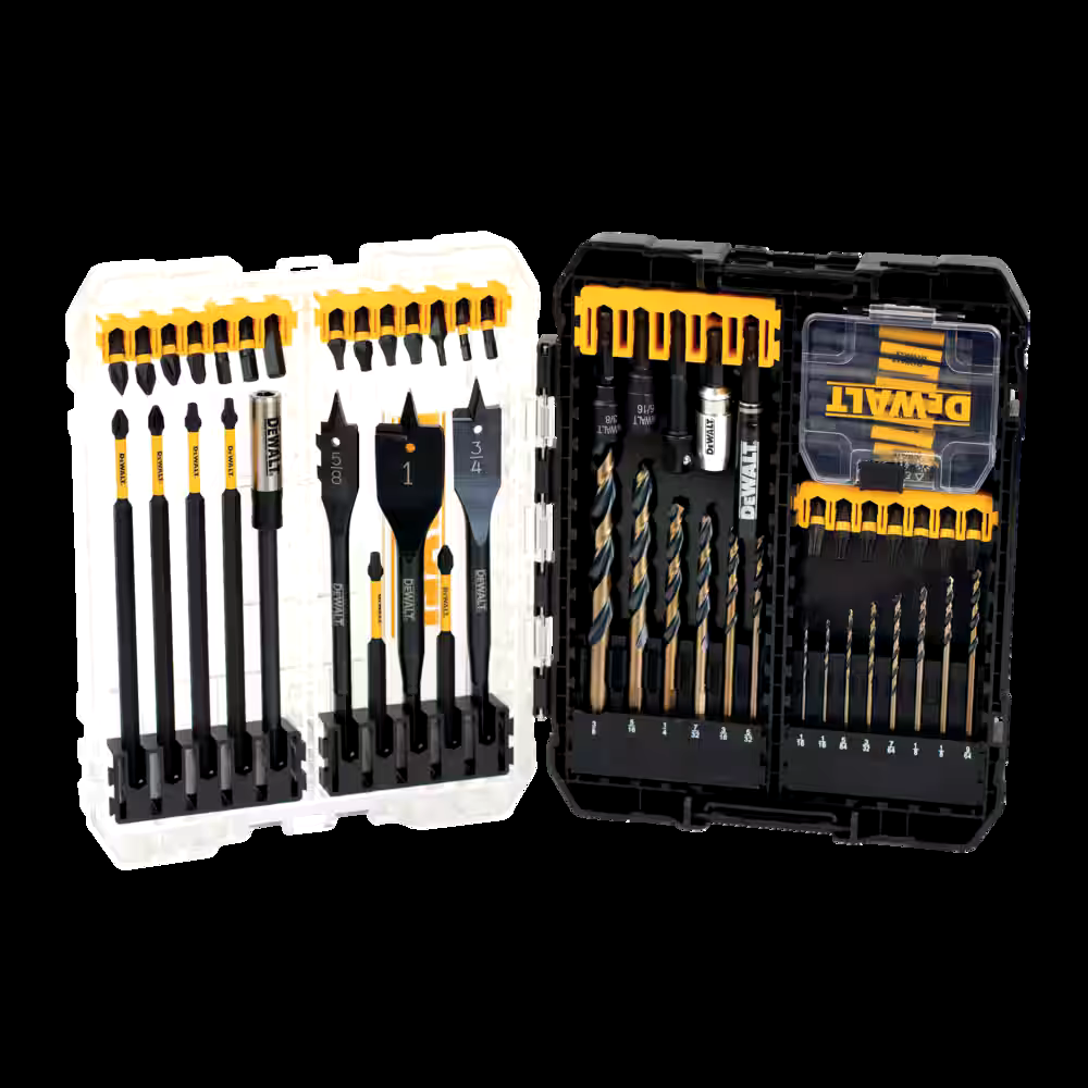DEWALT (DWANGFT66SET) Flex Torq Drill/Drive Bit Set, 66-pc