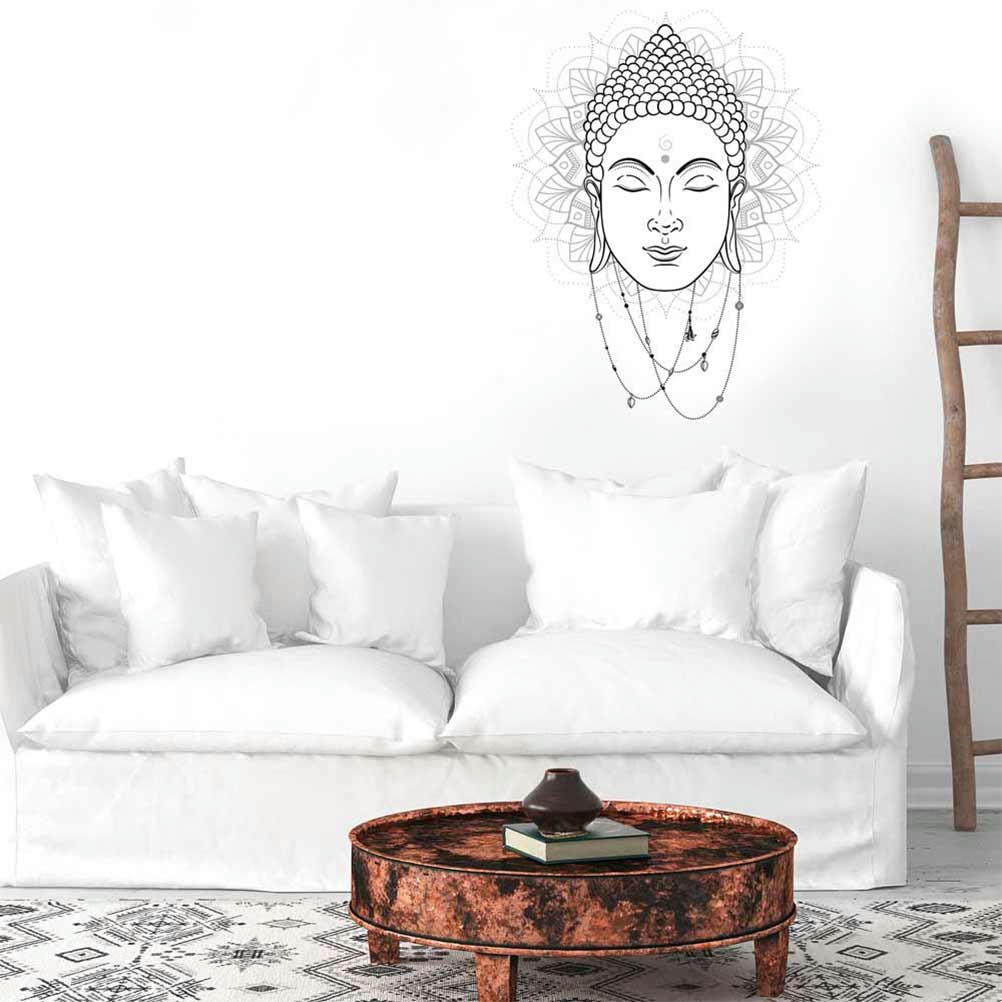 - Stickers muraux Bouddha 63x48cm