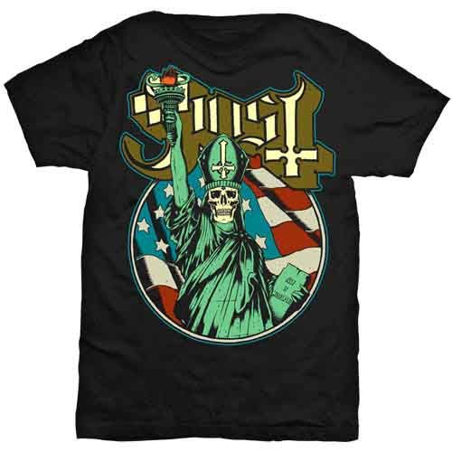 Ghost Statue of Liberty T Shirt