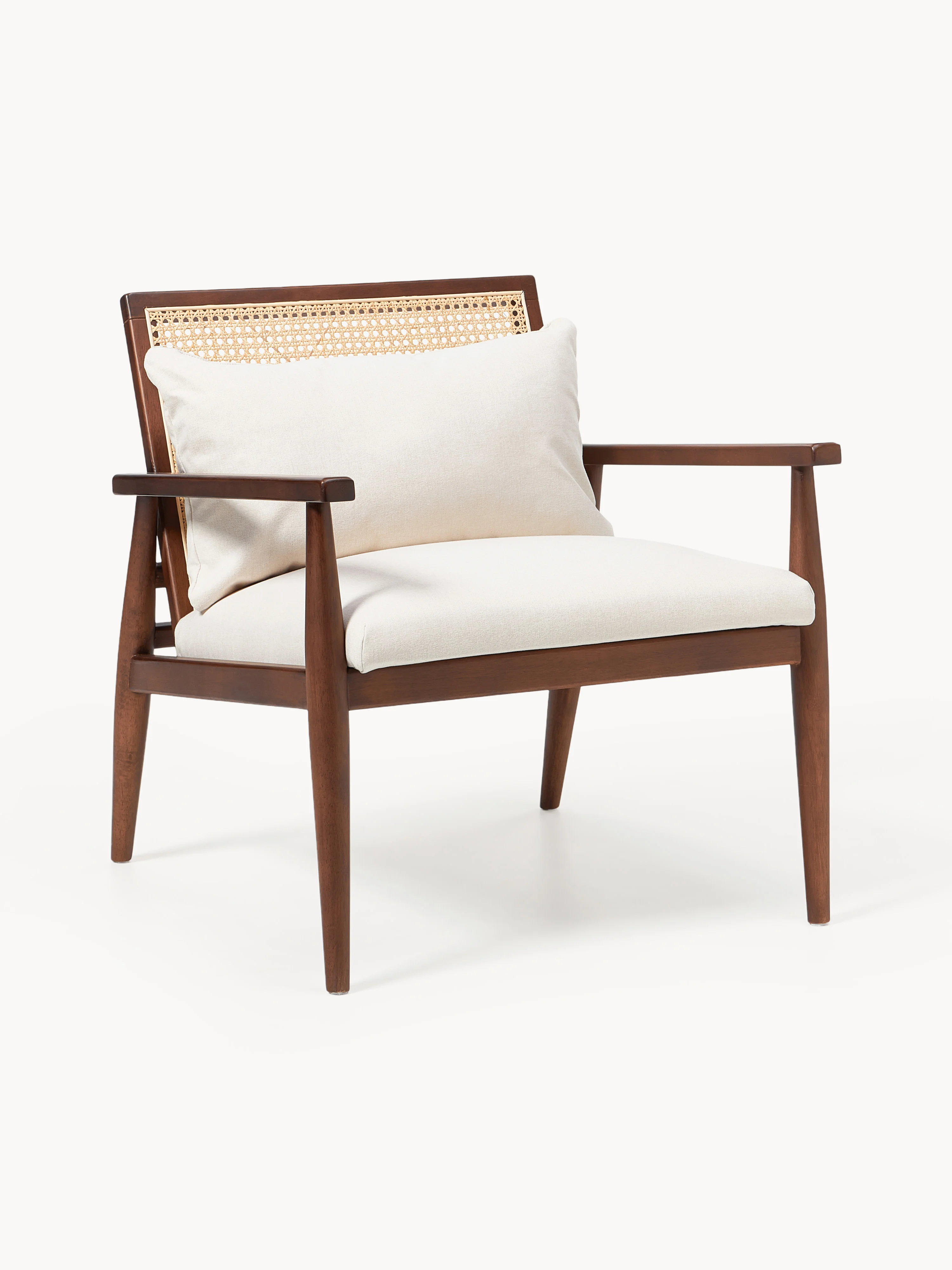 Loungesessel Manuell aus Gummibaumholz