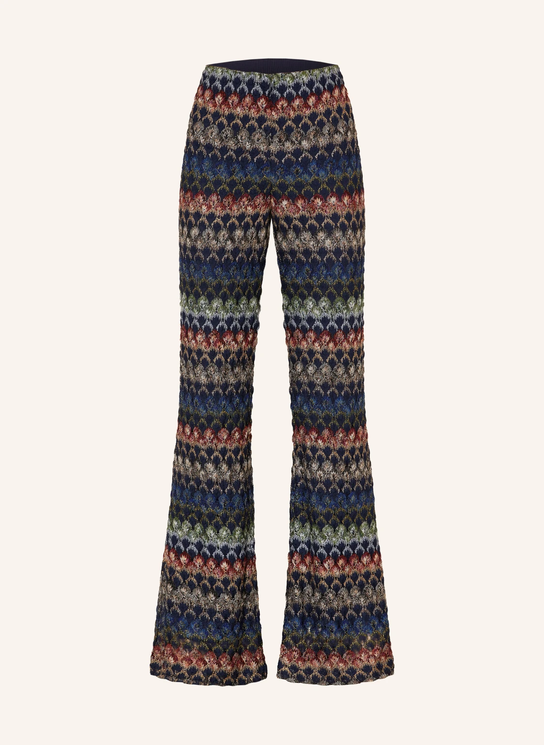 MISSONI Strickhose mit Glitzergarn