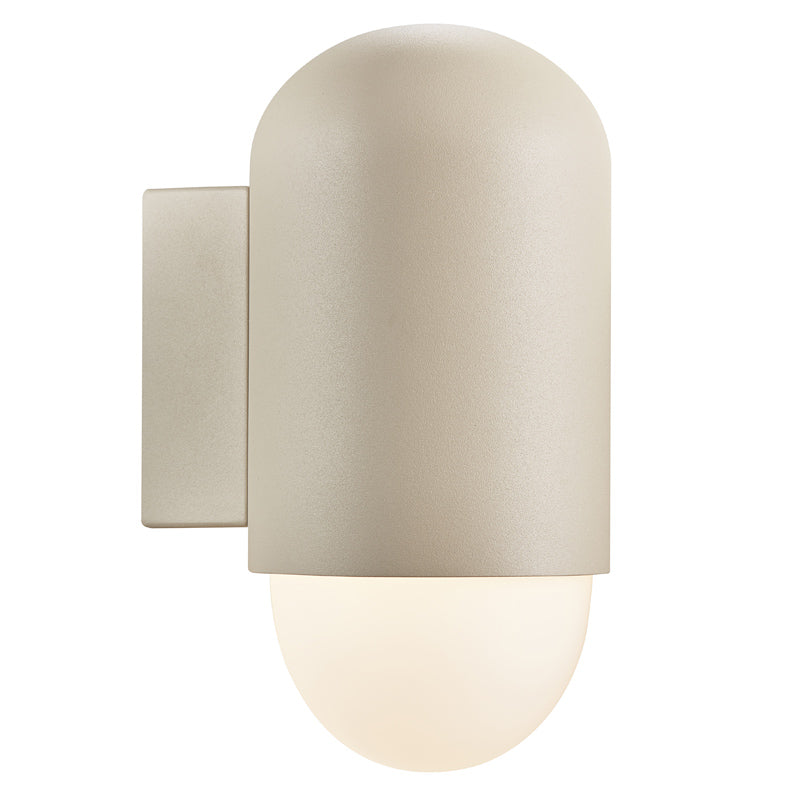 Nordlux Heka Wandlamp Buiten - Ø10,6cm - E27 - IP54 - Beige