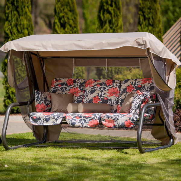 Poduszki na huśtawkę 180 cm z zamkami Rimini / Venezia Lux A090-03LB PATIO