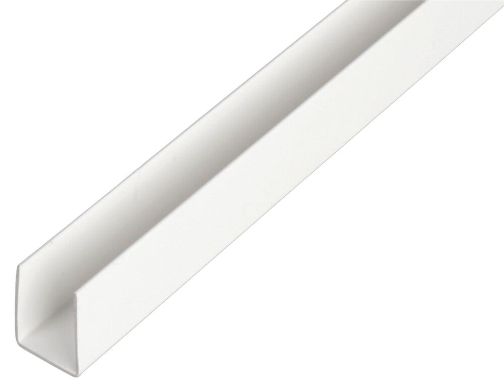 U-PROFIL GAH ALBERTS HVIT 18X1000MM