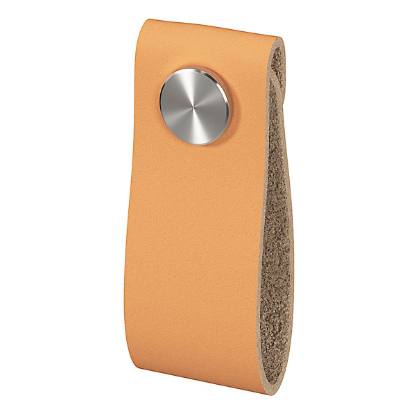 Bouton de meuble GoodHome Hezo marron l.2.6cm x h.6.4cm x p.1.8cm