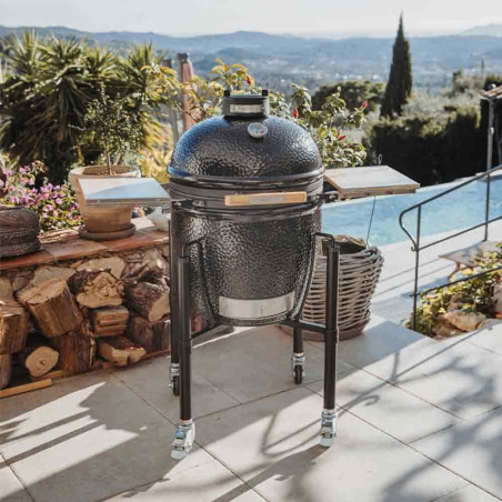 Pack Kamado ONE.55 sur chariot   Housse - Monolith