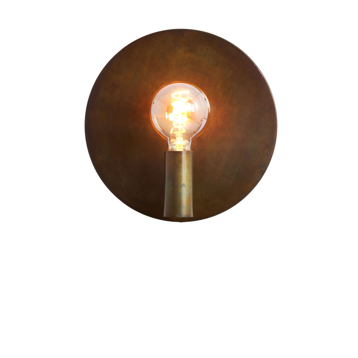 Light & Living wandlamp Disc - goud - Ø30cm