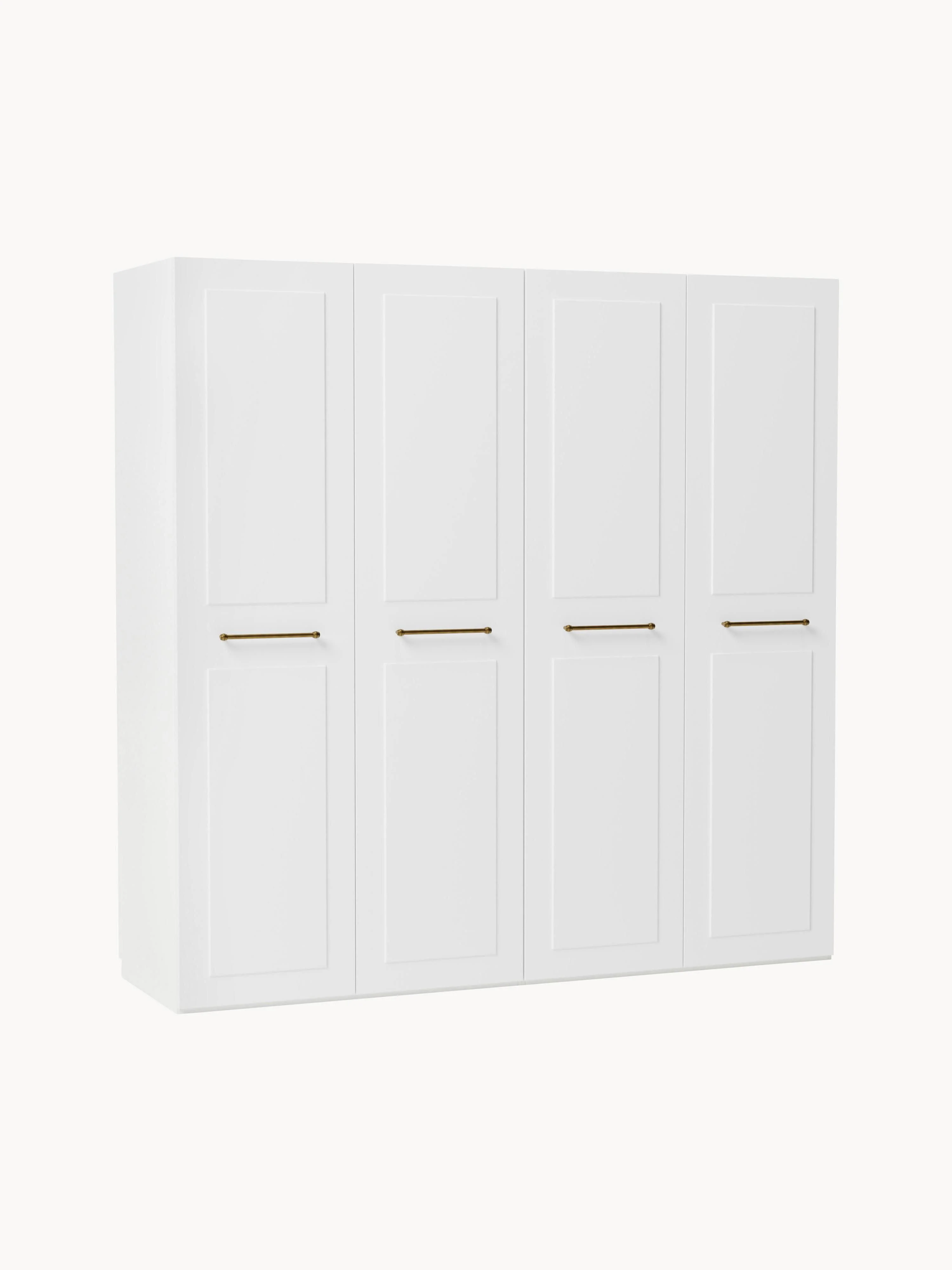 Modularer Drehtürenschrank Charlotte, 200 cm Breite, in verschiedenen Größen