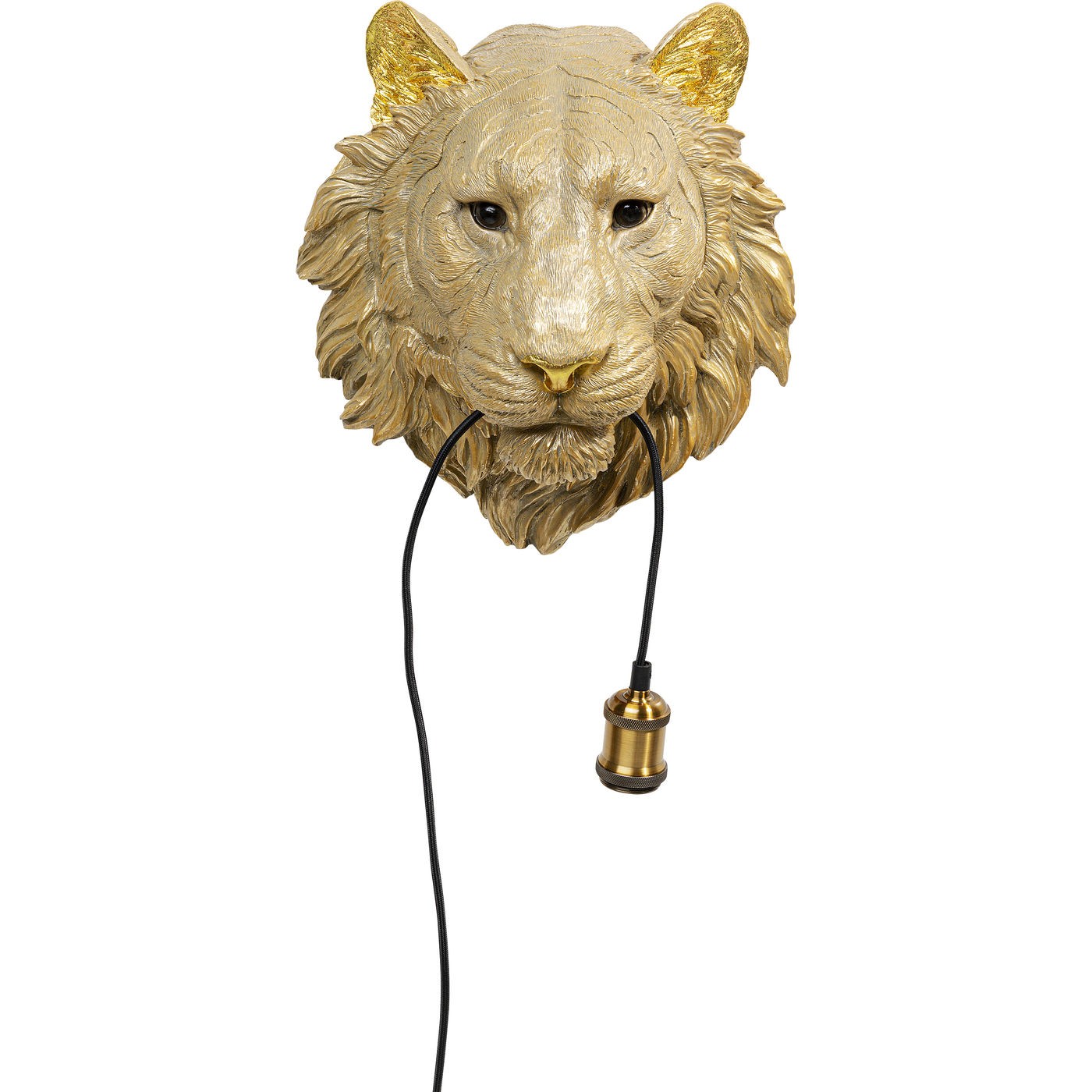 Kare Design Wandlamp Tijgerkop
