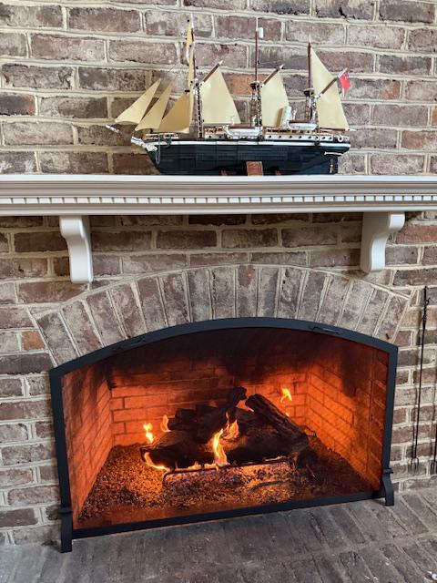 Custom Fire Place Screens