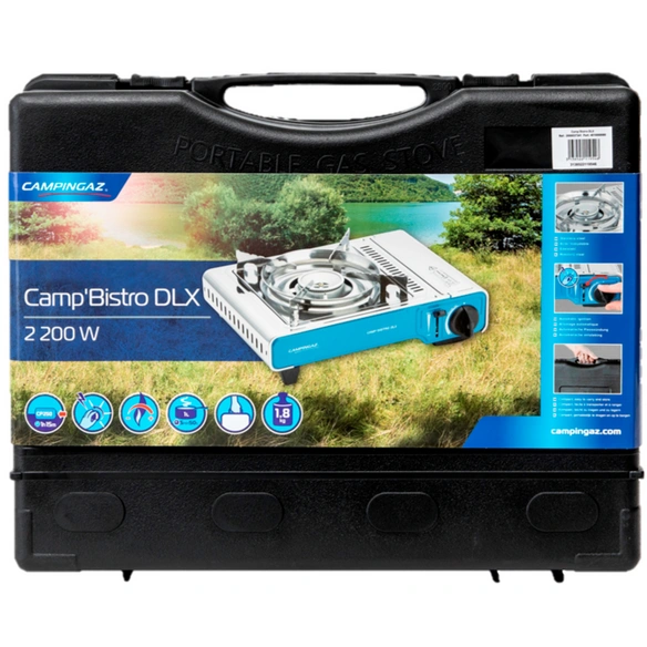 Gasgrill, Camp Bistro DLX, blau