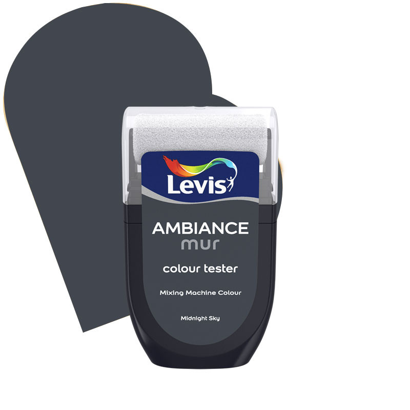 Testeur peinture pour murs Ambiance midnight sky 0,03 L LEVIS