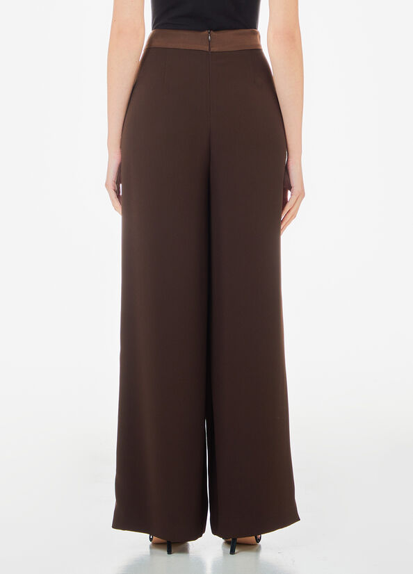 Pantaloni in envers satin