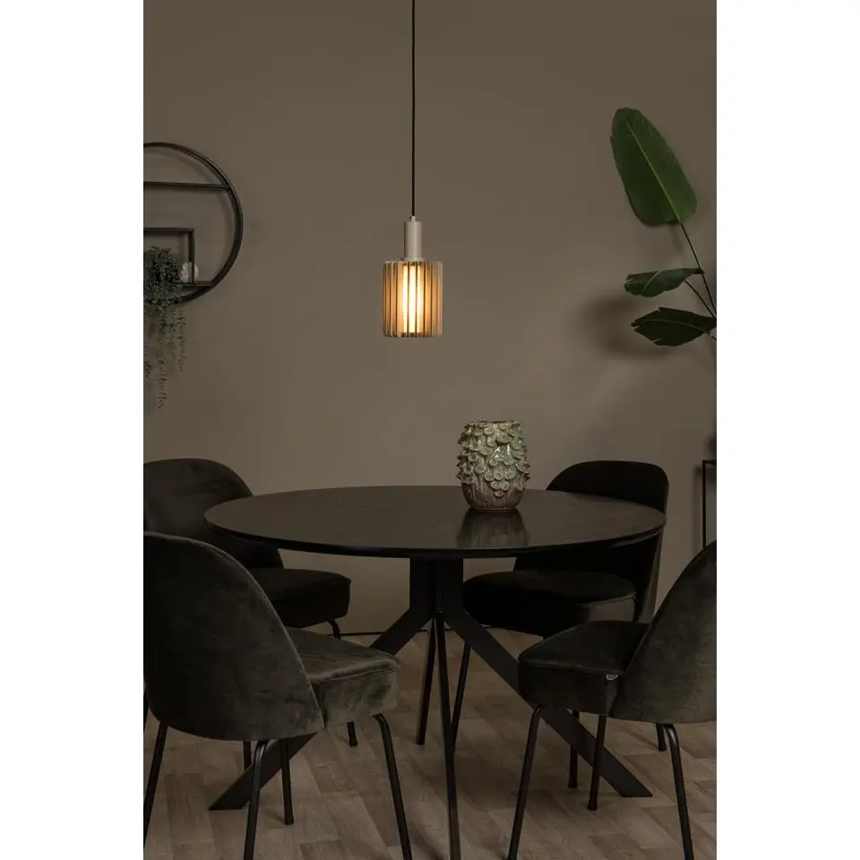 Lucide LAMBRES Hanglamp - Taupe