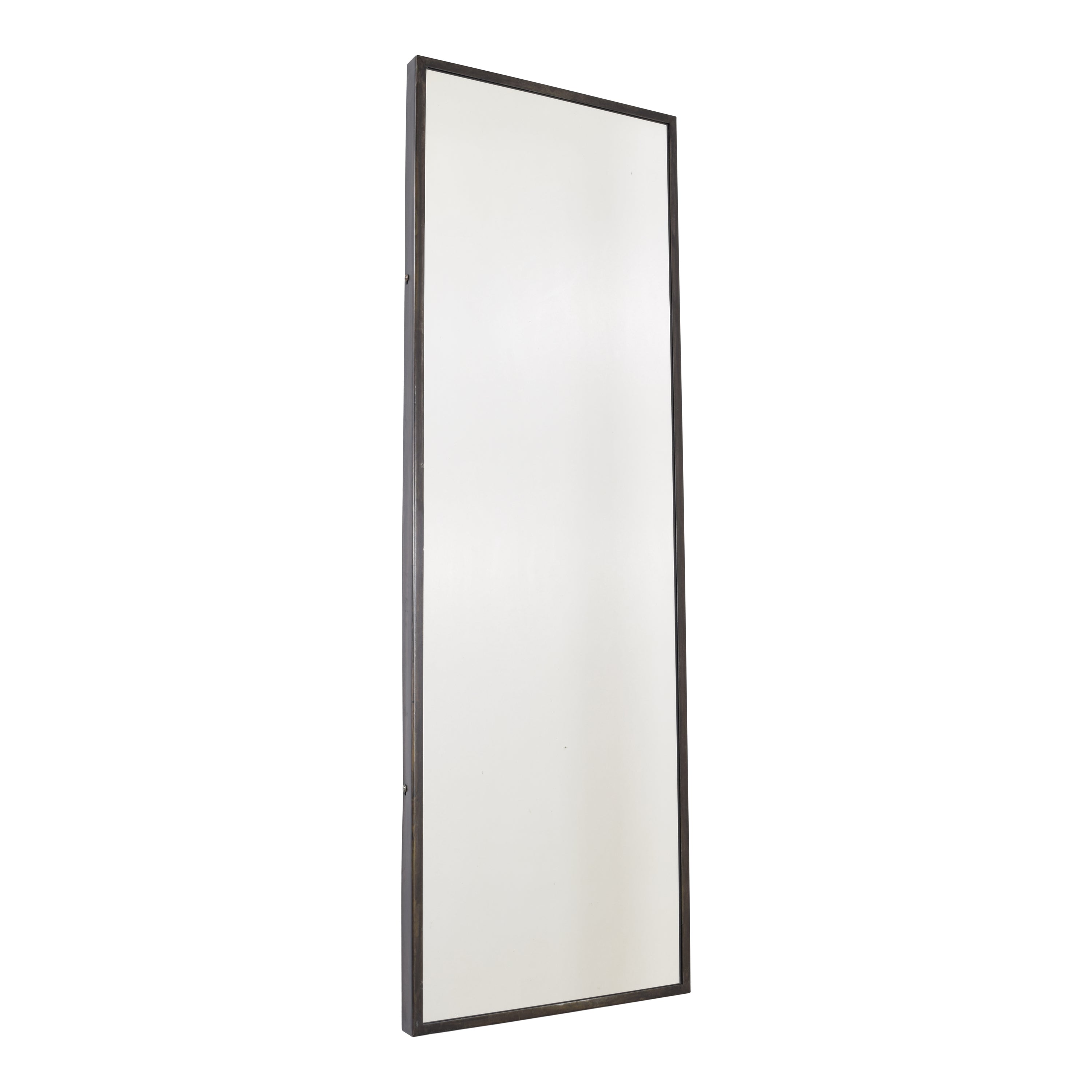 LOFT42 Industry Rectangle Spiegel - Metaal - antiek - 120x40x4