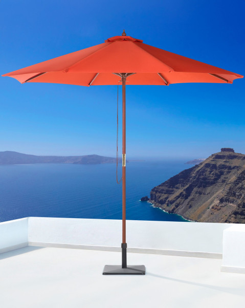 Parasol ogrodowy 270 cm czerwony