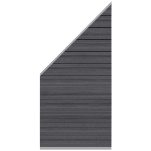 Abschlusselement »System Platinum«, WPC, HxL: 183 x 178 cm cm