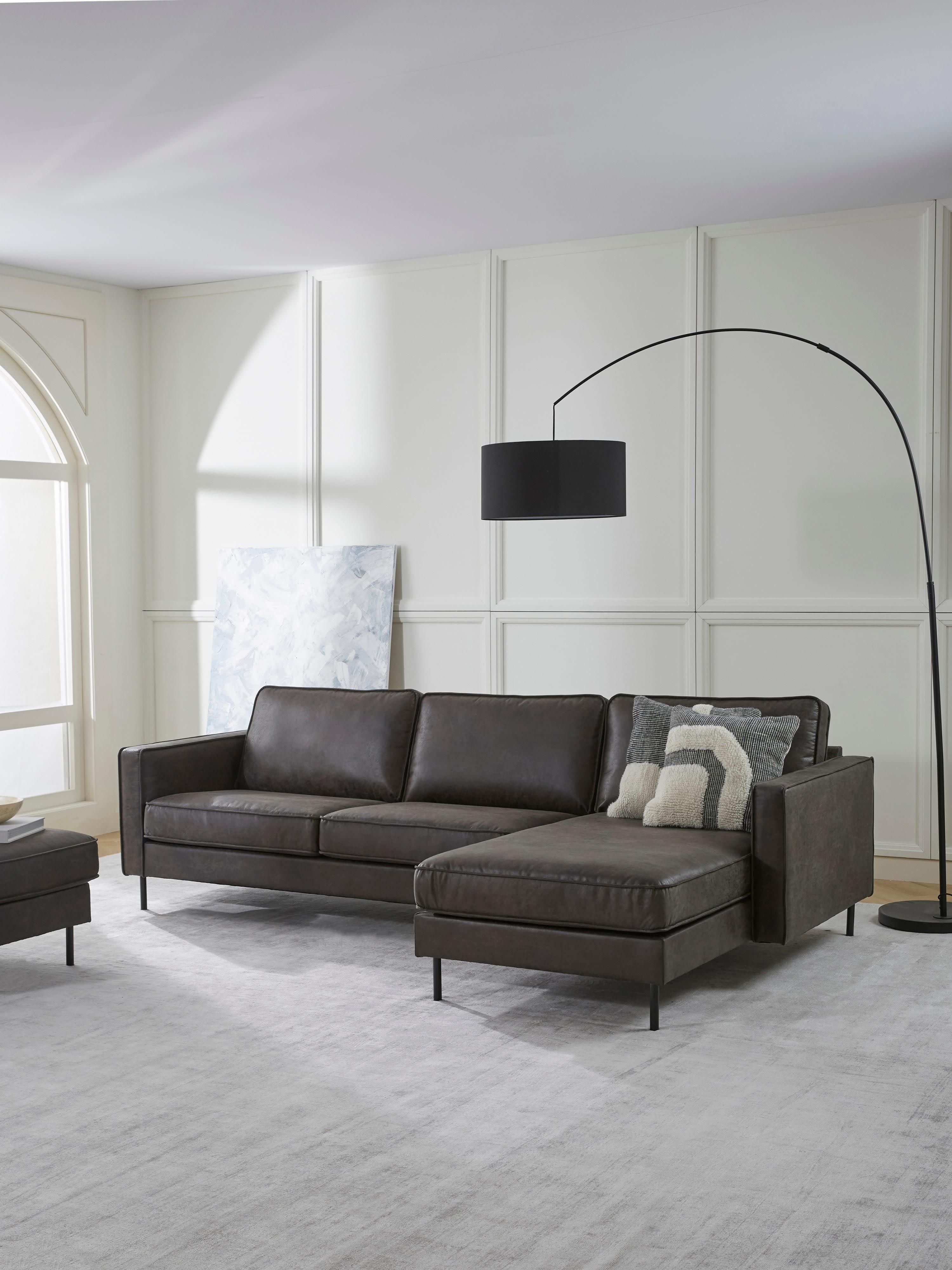 Ecksofa Hunter aus recyceltem Leder