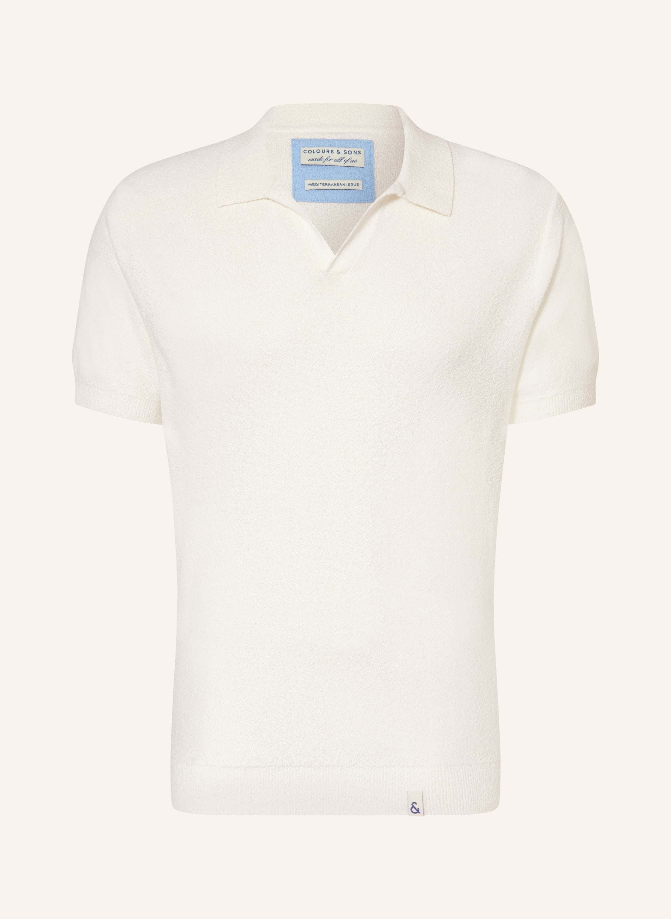 COLOURS & SONS Strick-Poloshirt