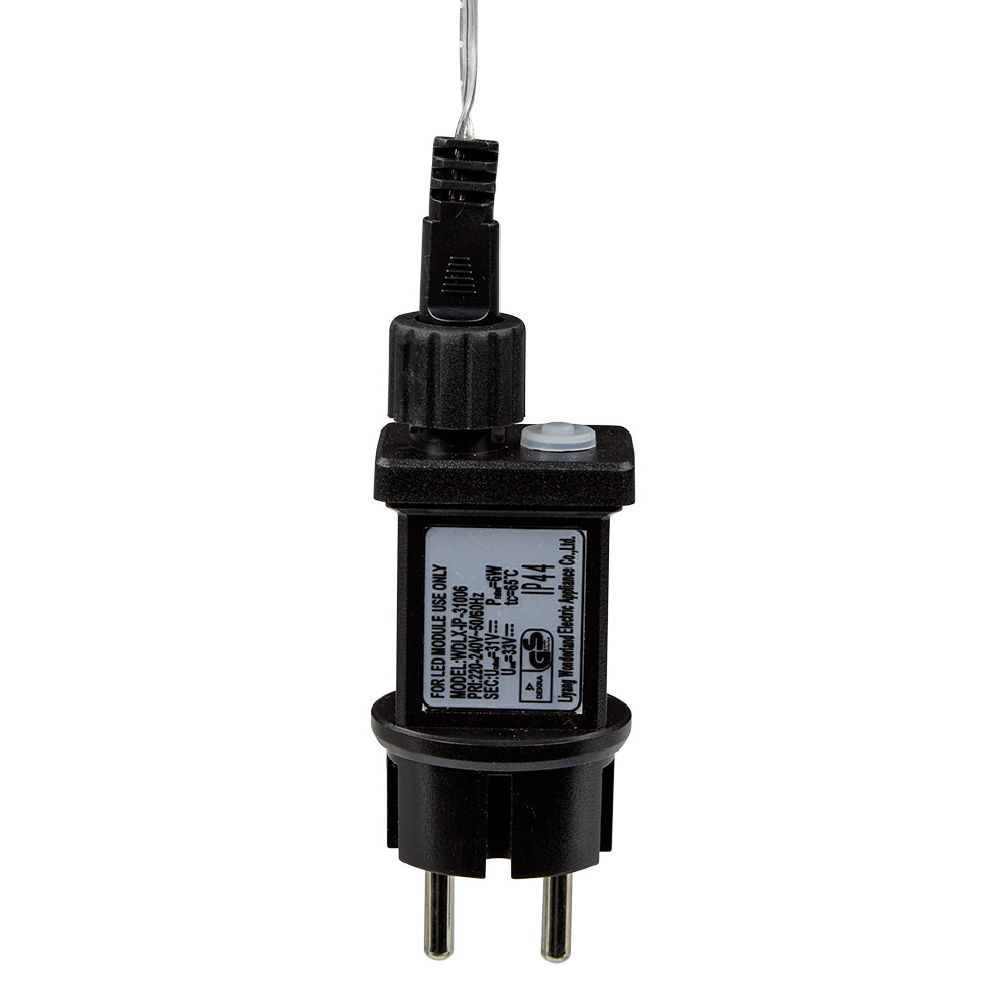 Rideau électrique 387 LED 5,6m blanc froid