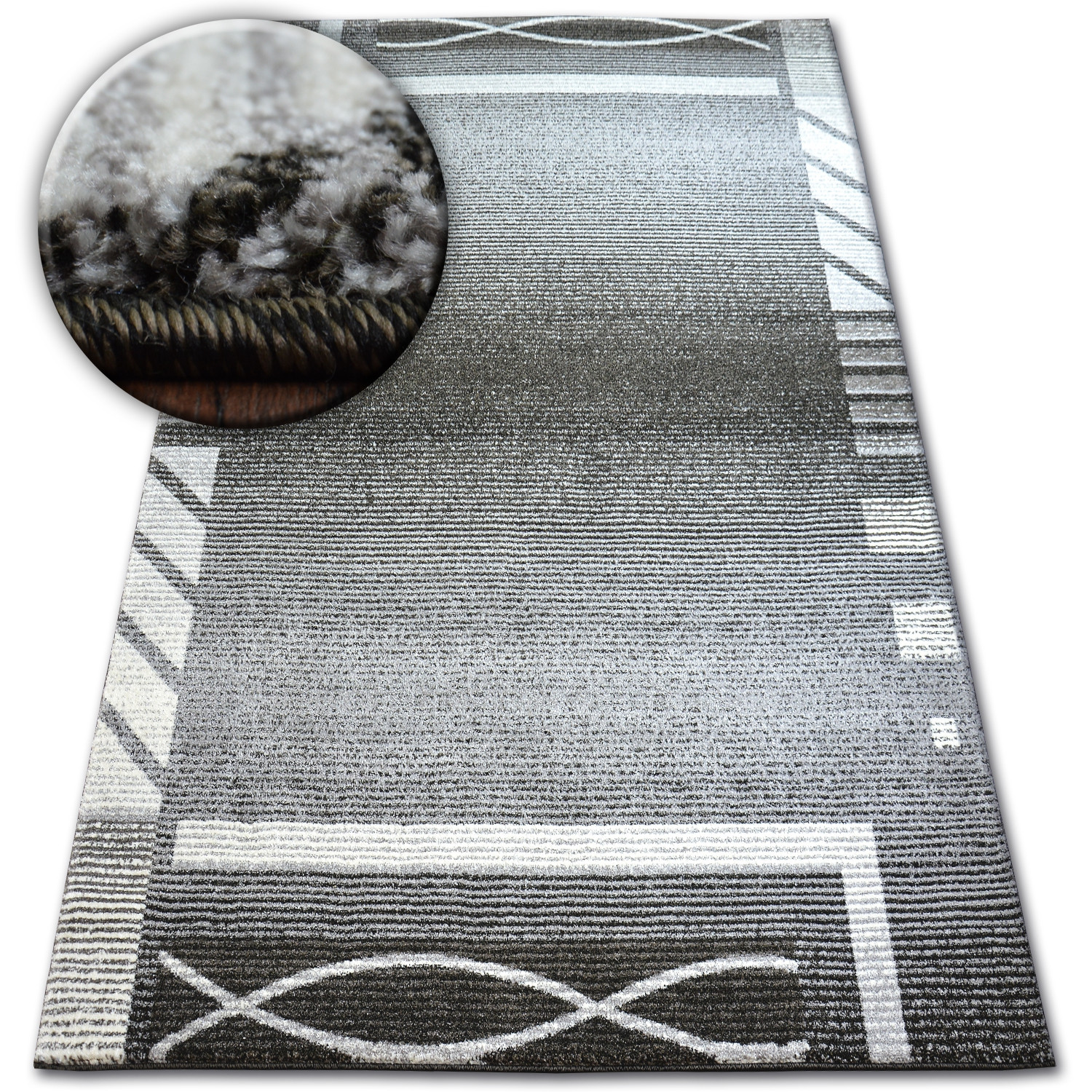 Dywan SHADOW 8597 grey 120x170 cm