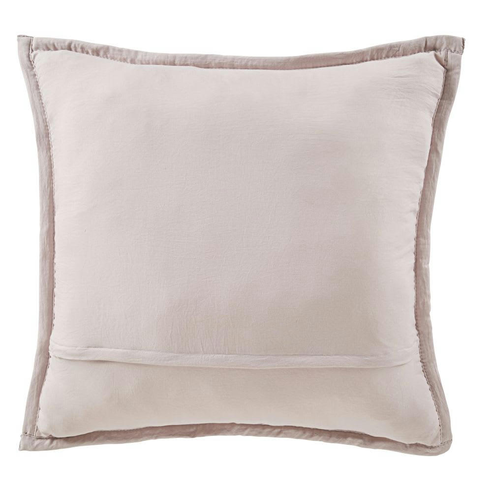 ROMIA - Coussin rose 60x60