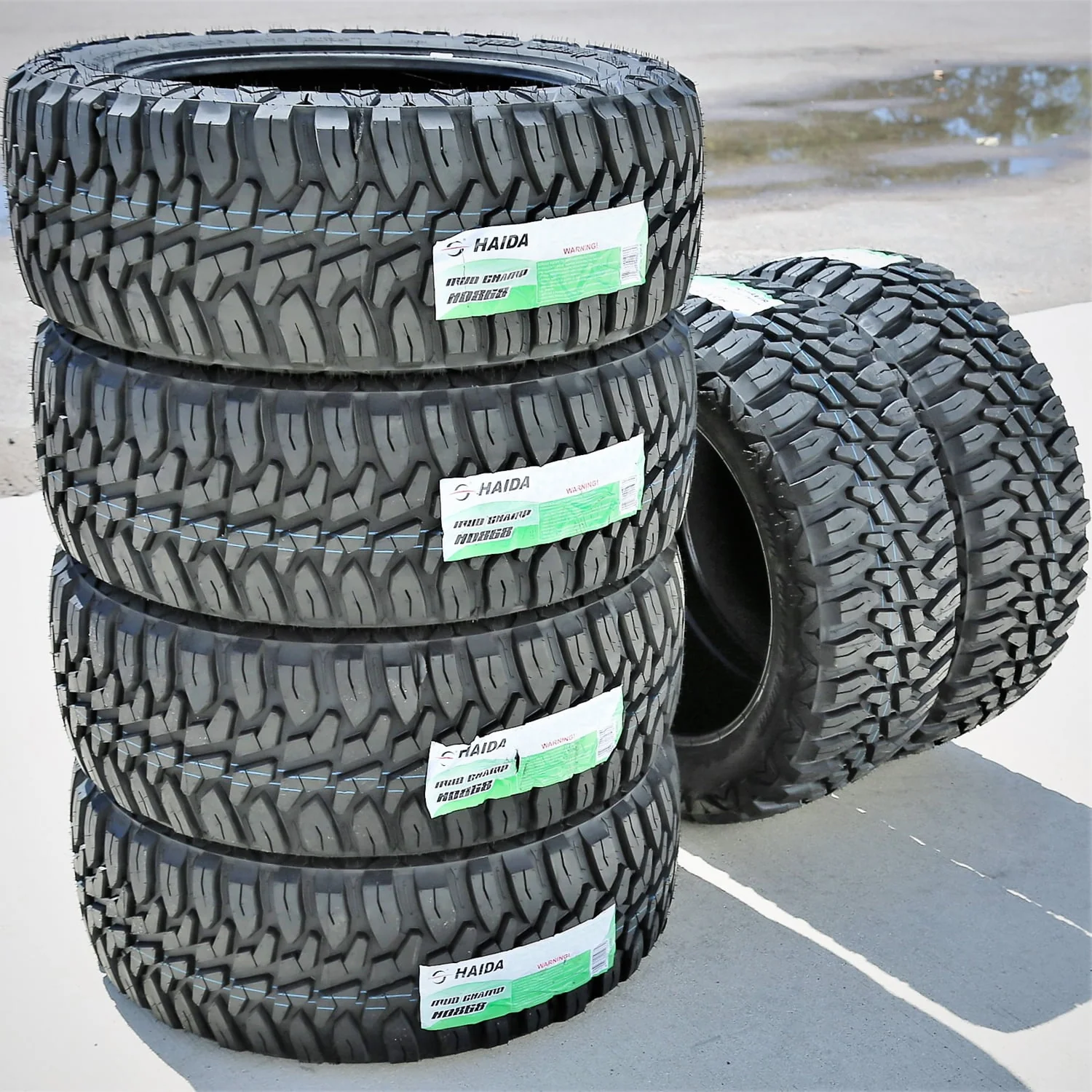 Set of 4 (four) 275/65R20 126/123Q E (10 ply) M/T mud tires