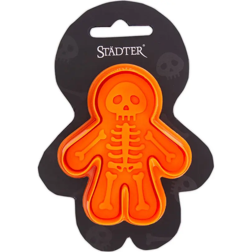 Ausstecher 10er-Set Skelett