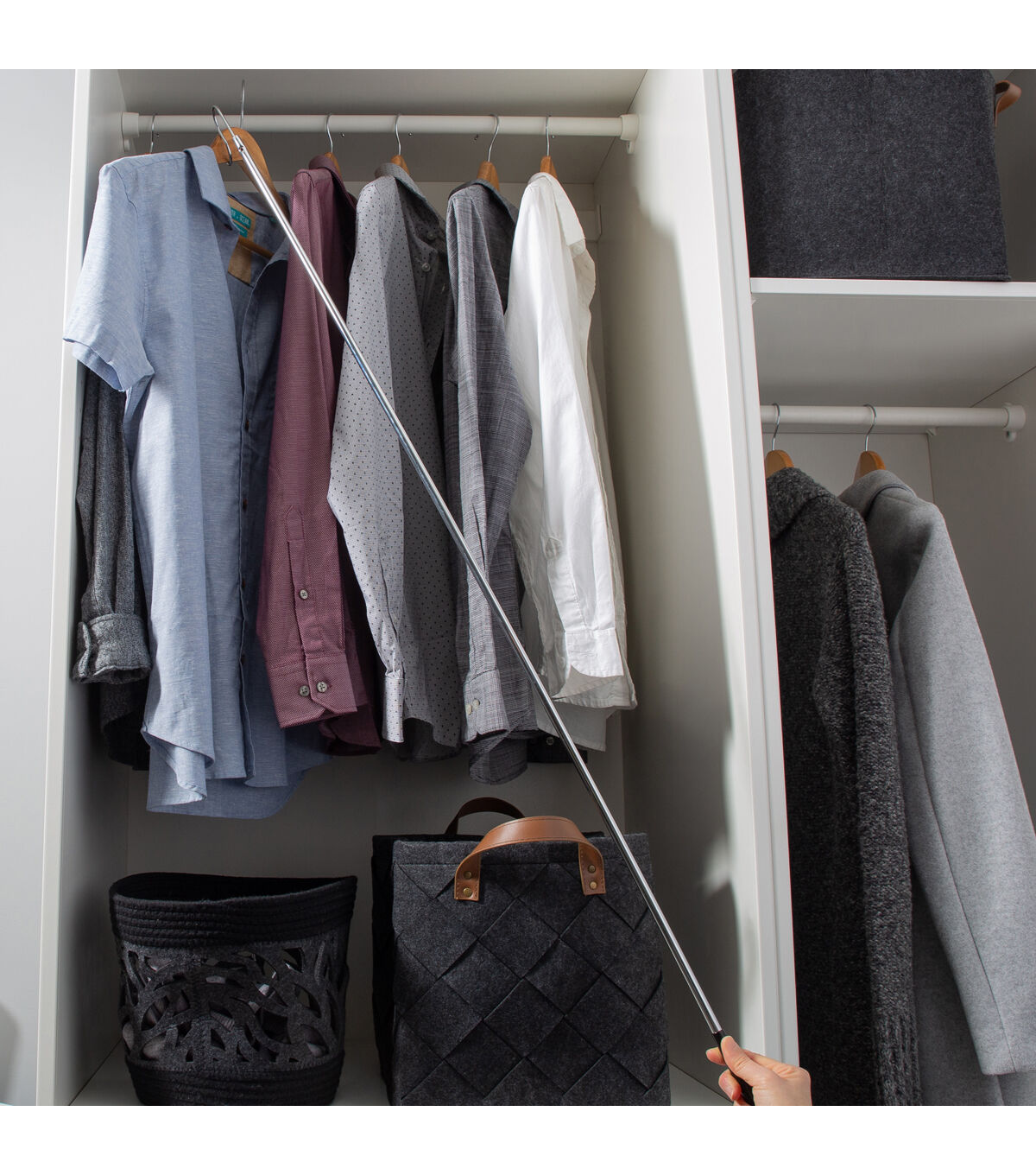 Organize It All 52 Easy Reach Hook Closet Hanger