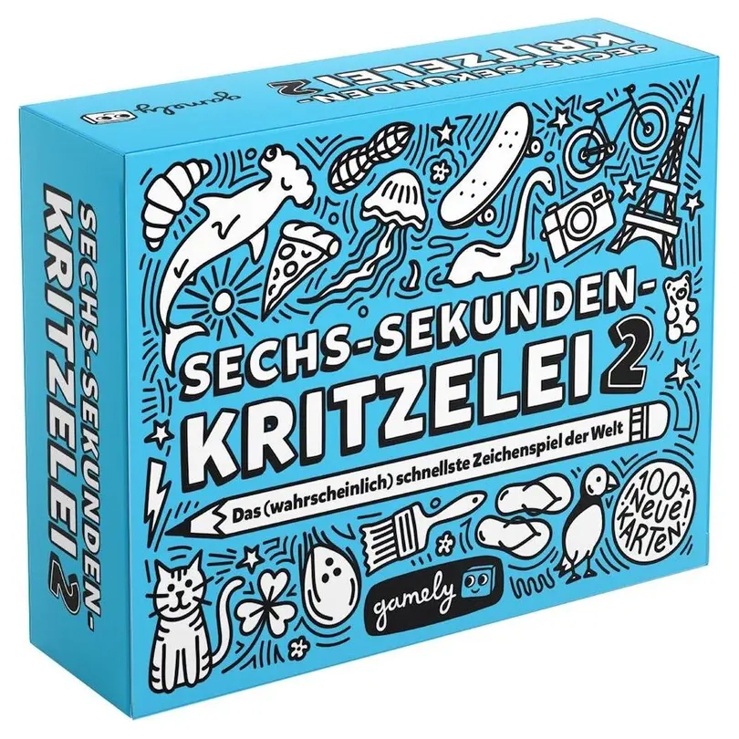 Kartenspiel Sechs-Sekunden-Kritzelei