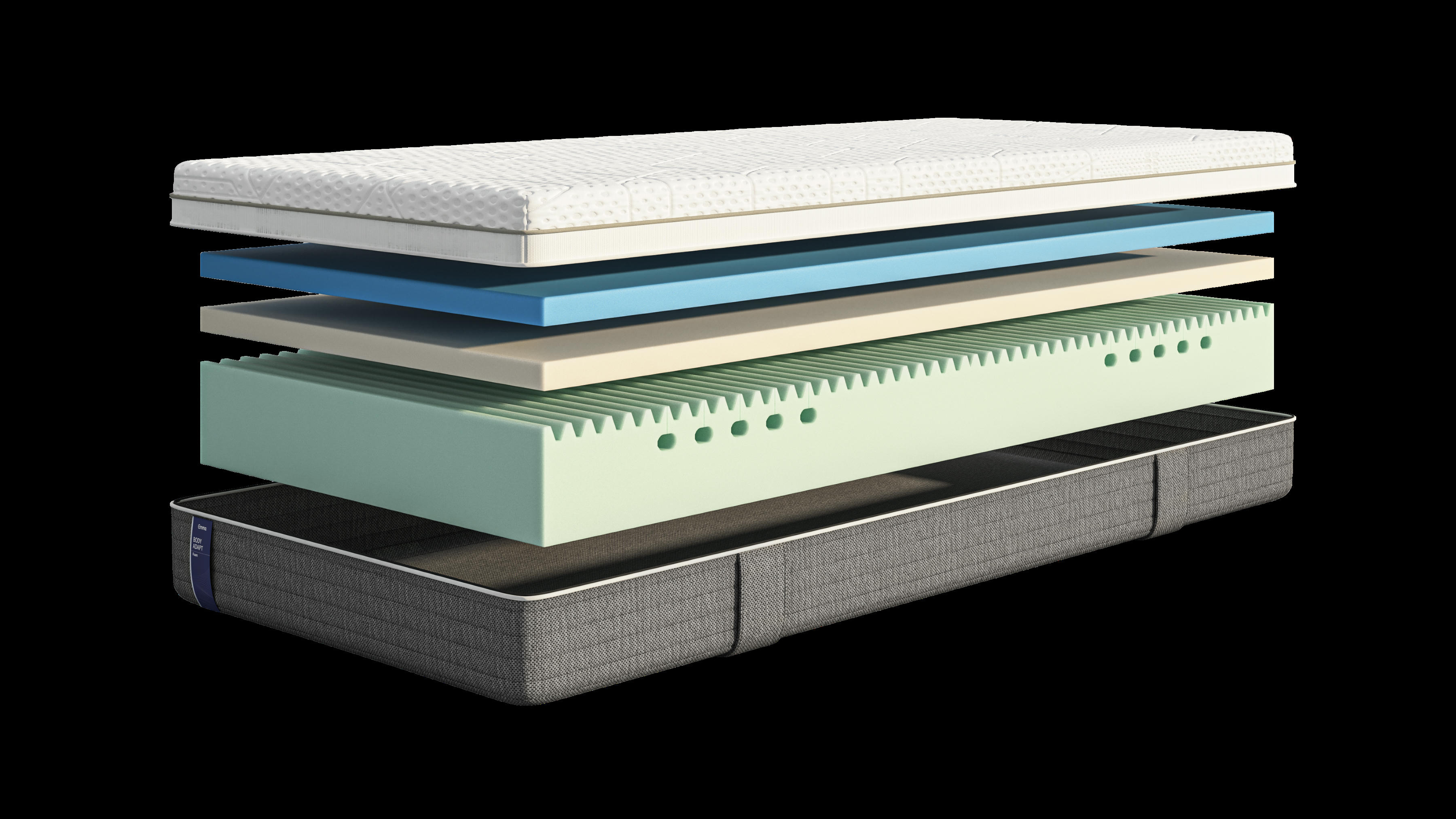 BODY ADAPT FOAM - Emma Deluxe | Body Adapt | Mousse à mémoire de forme | 160X200