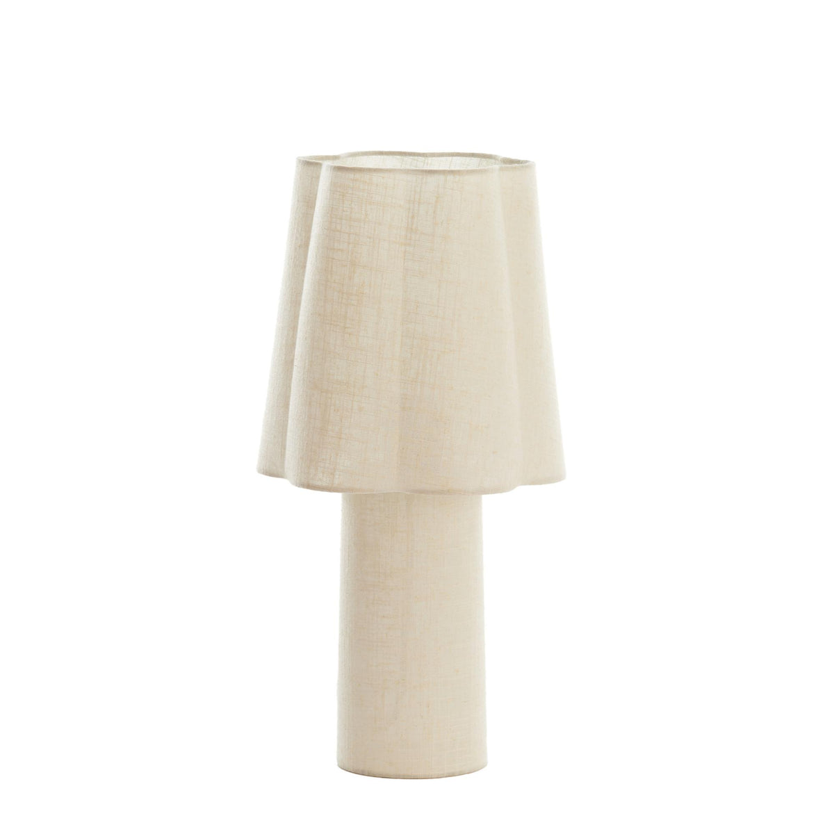 Light & Living tafellamp Musaby - bruin - Ø25cm