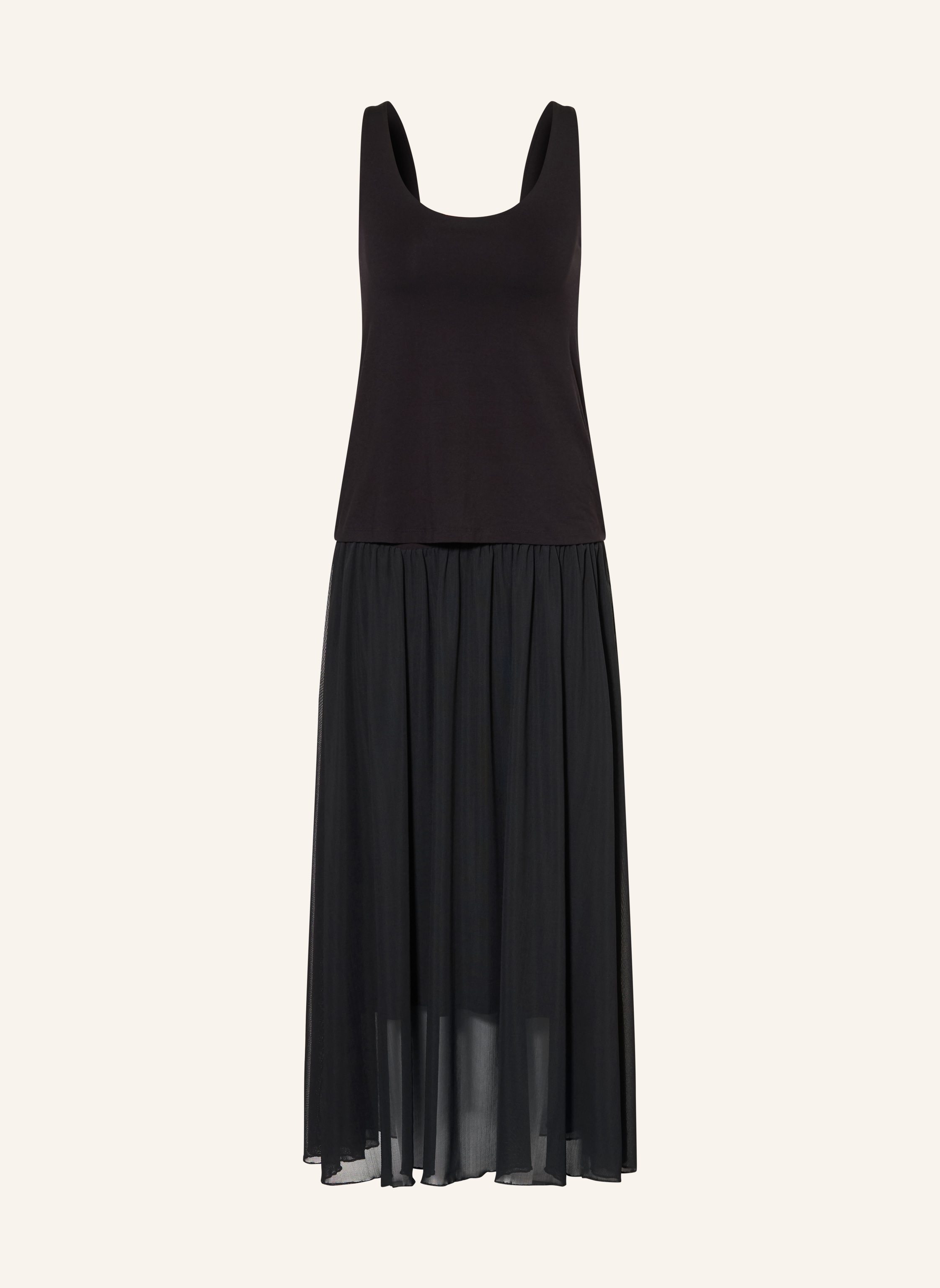 YERSE Kleid TWIN im Materialmix