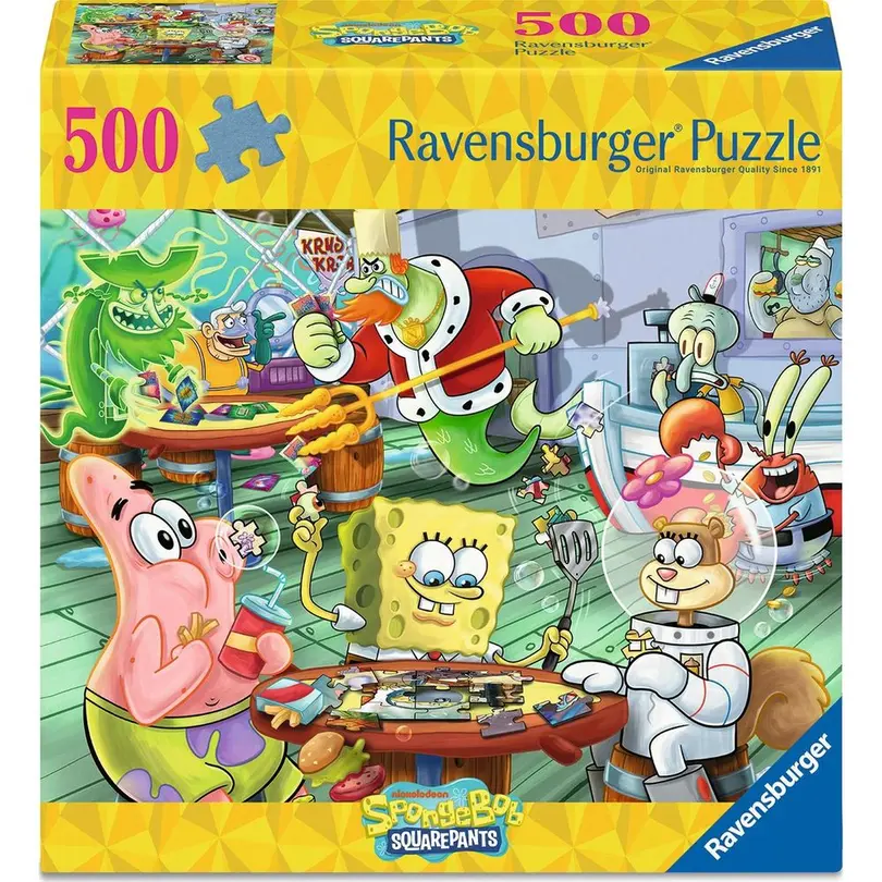 Puzzle 500er-Set SpongeBob