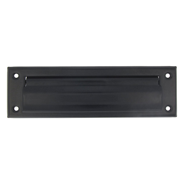 AMIG - Entrée de boîte aux lettres1 - 254 x 78 mm - Acier - Noir