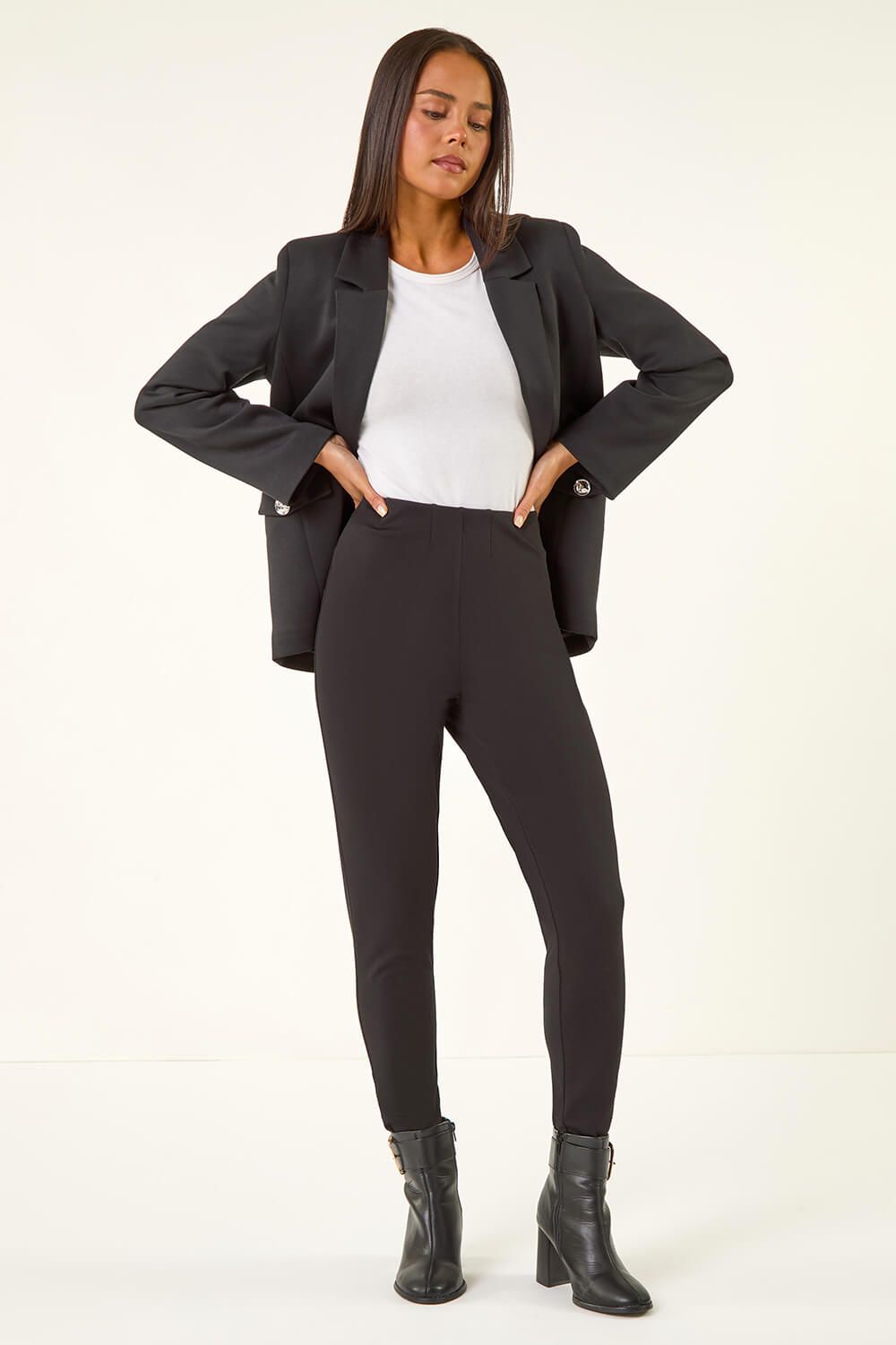 Roman Petite Essential Stretch Shaped Leggings