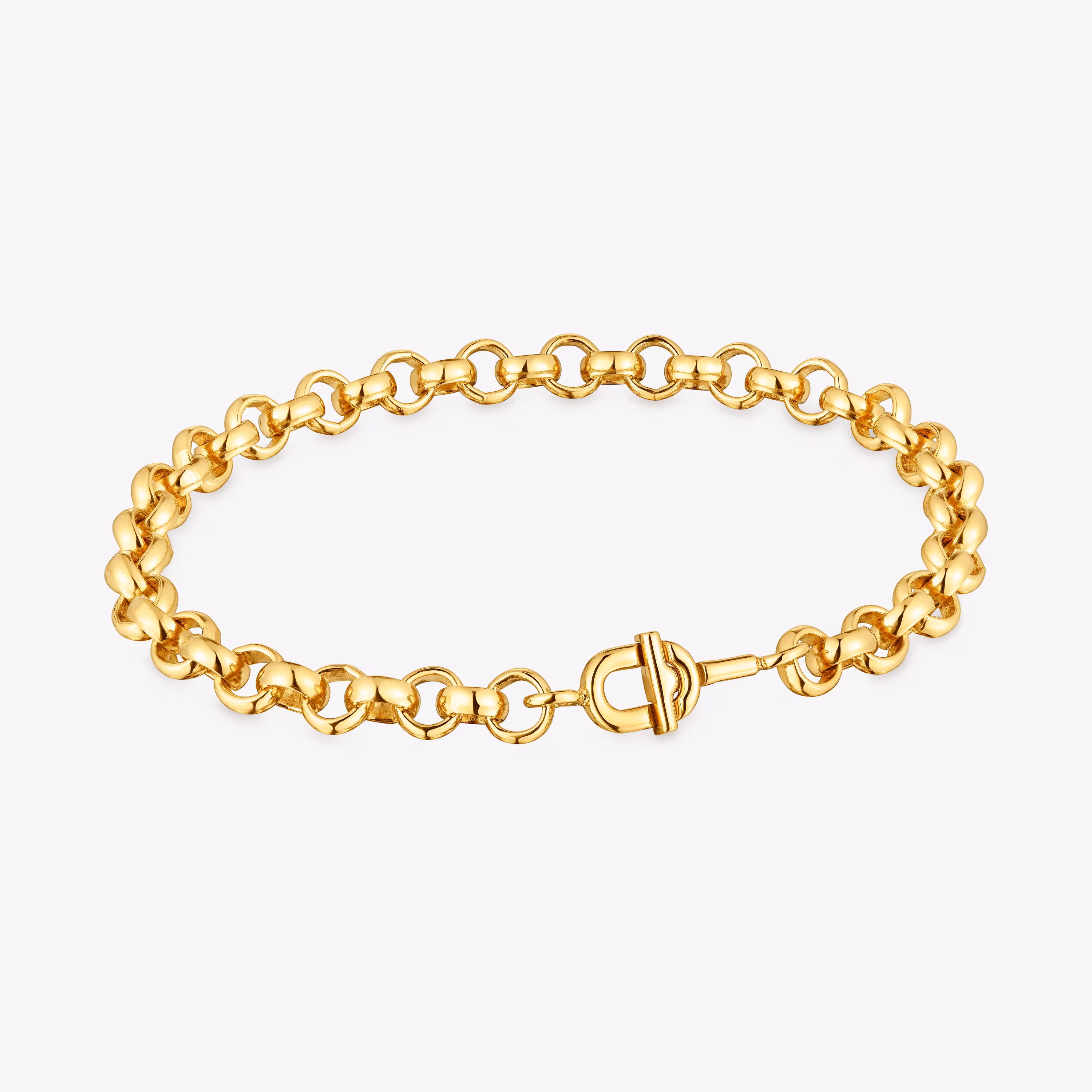 Pulsera cadena con baño de oro 17,5 cm TOUS MANIFESTO